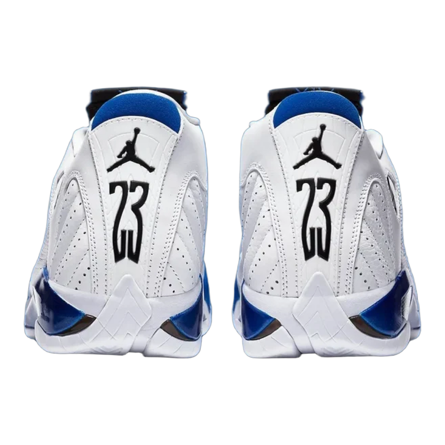 Nike Air Jordan 14 Retro White Hyper Royal Back 487471-104