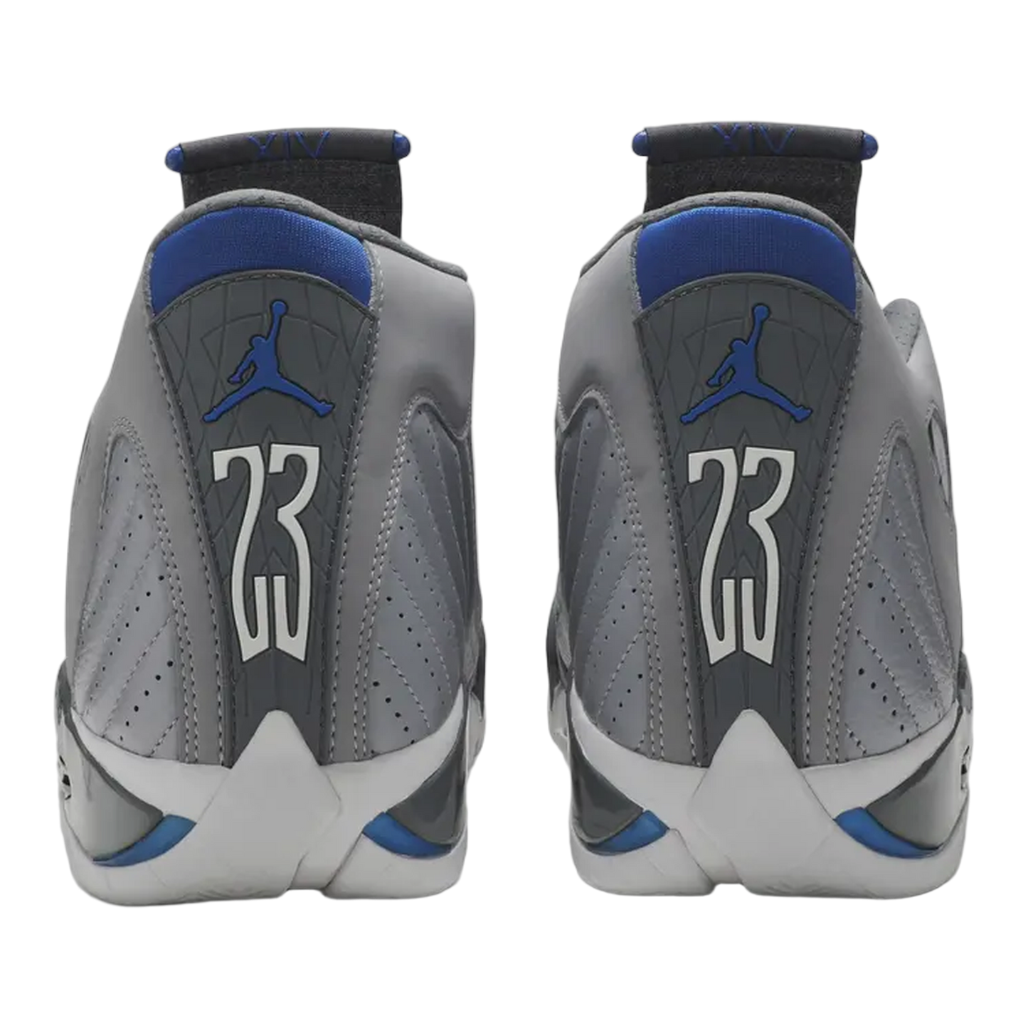 Nike Air Jordan 14 Retro Wolf Grey Back 487471-004