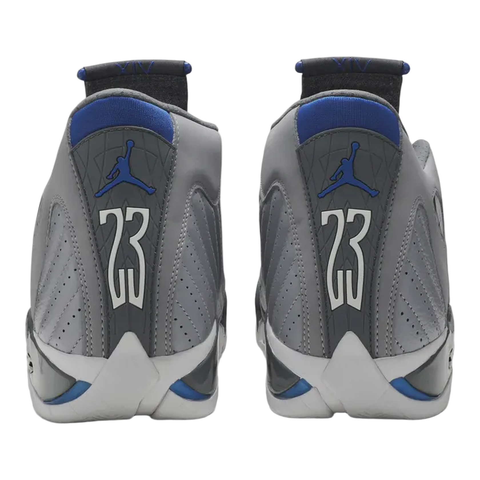 Nike Air Jordan 14 Retro Wolf Grey Back 487471-004