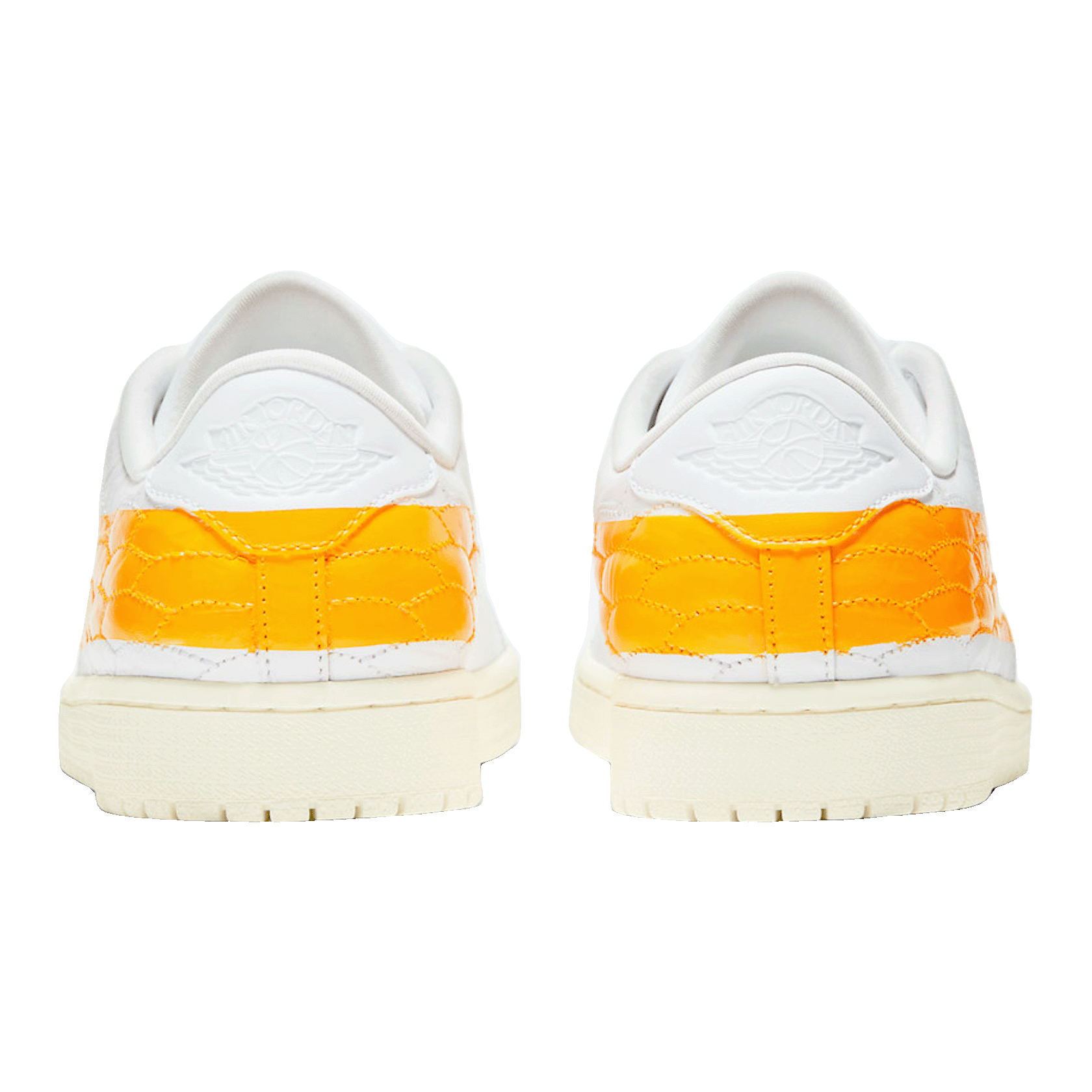 Nike Air Jordan 1 Centre Court White University Gold Back