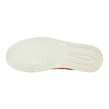 Nike Air Jordan 1 Centre Court White University Gold Sohle