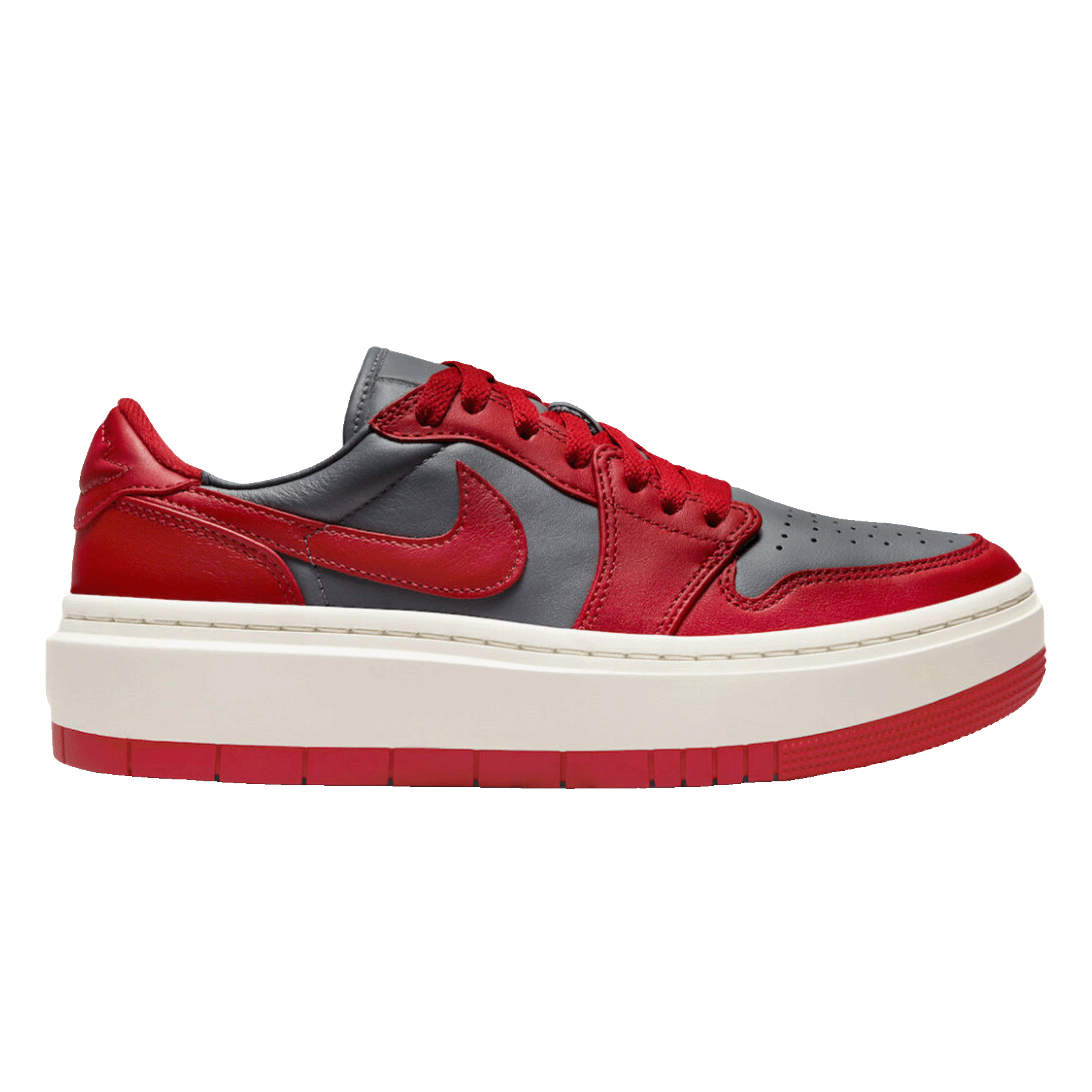 Nike Air Jordan 1 Elevate Low Dark Grey Varsity Red (W)