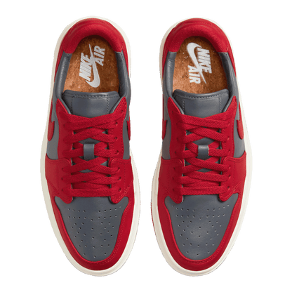 Nike Air Jordan 1 Elevate Low Dark Grey Varsity Red (W) Oben
