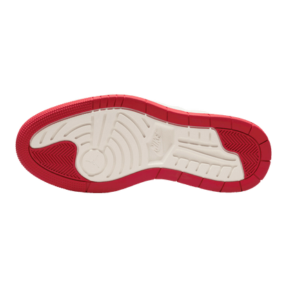 Nike Air Jordan 1 Elevate Low Dark Grey Varsity Red (W) Sohle