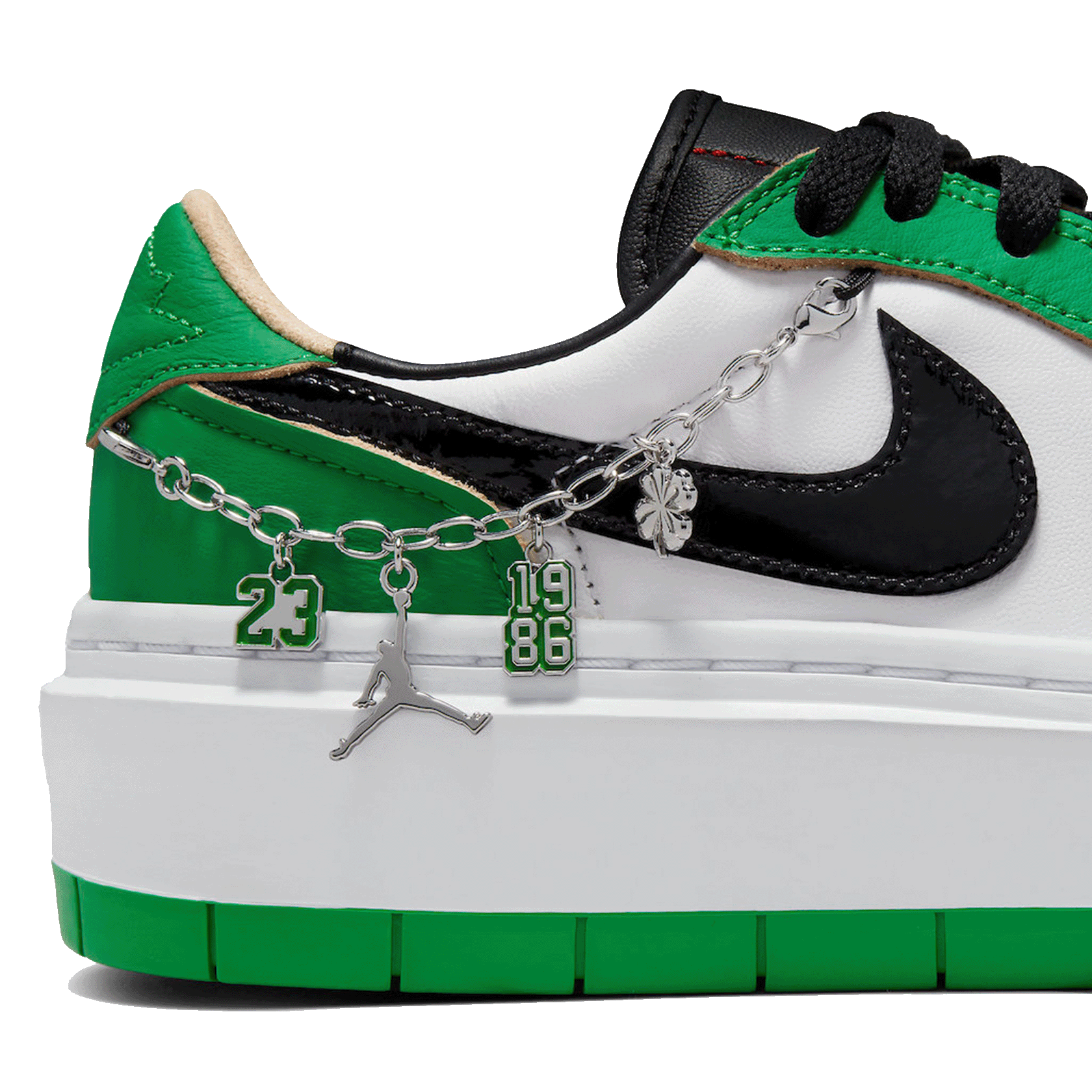 Nike Air Jordan 1 Elevate Low SE Lucky Green (W) Detail