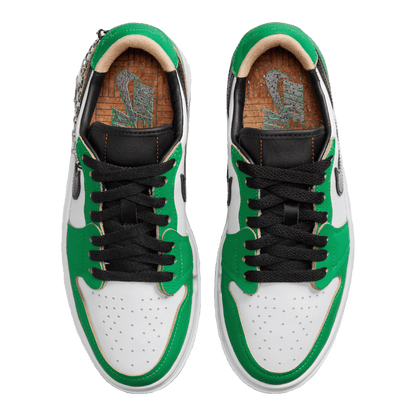 Nike Air Jordan 1 Elevate Low SE Lucky Green (W) Oben