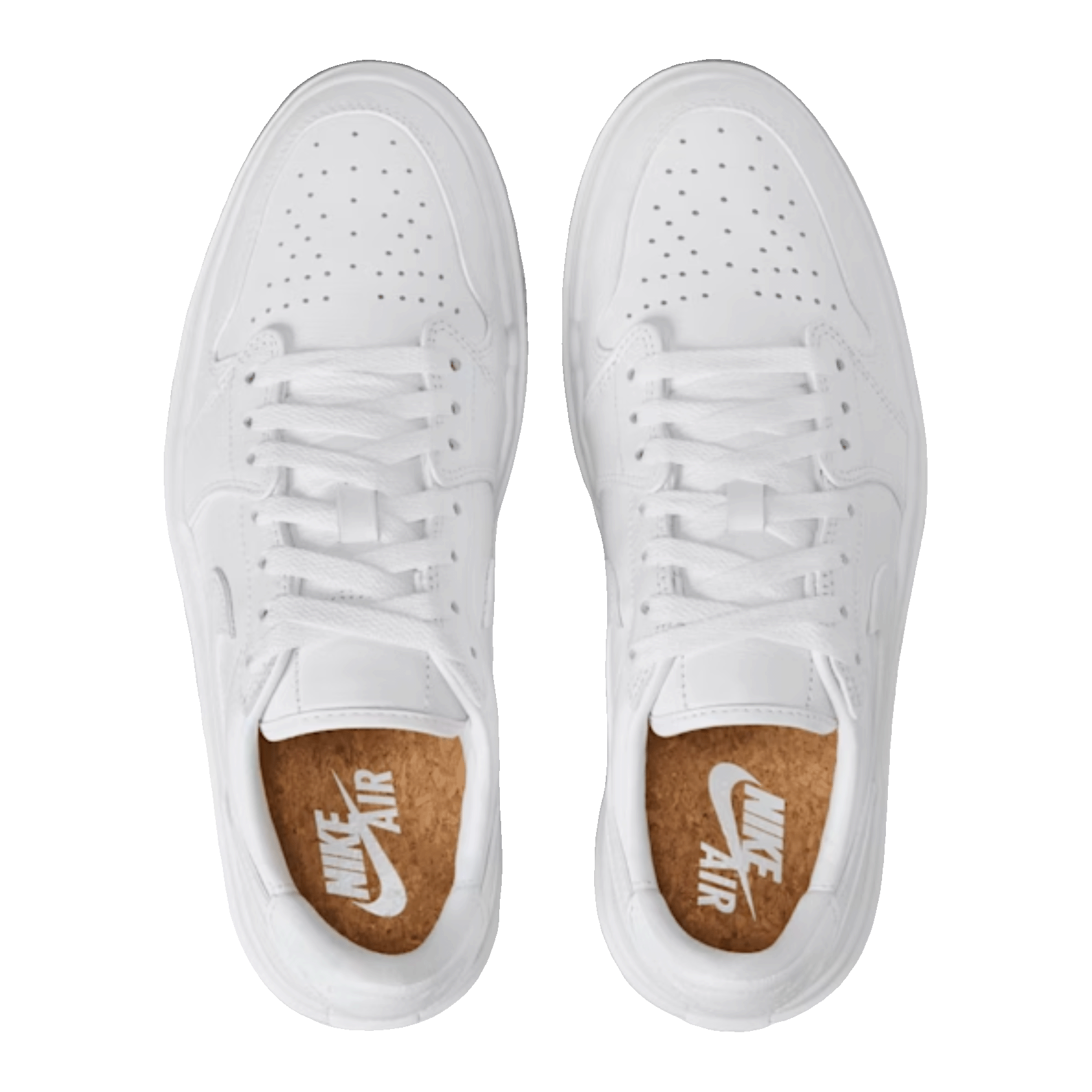 Nike Air Jordan 1 Elevate Low Triple White (W) Oben