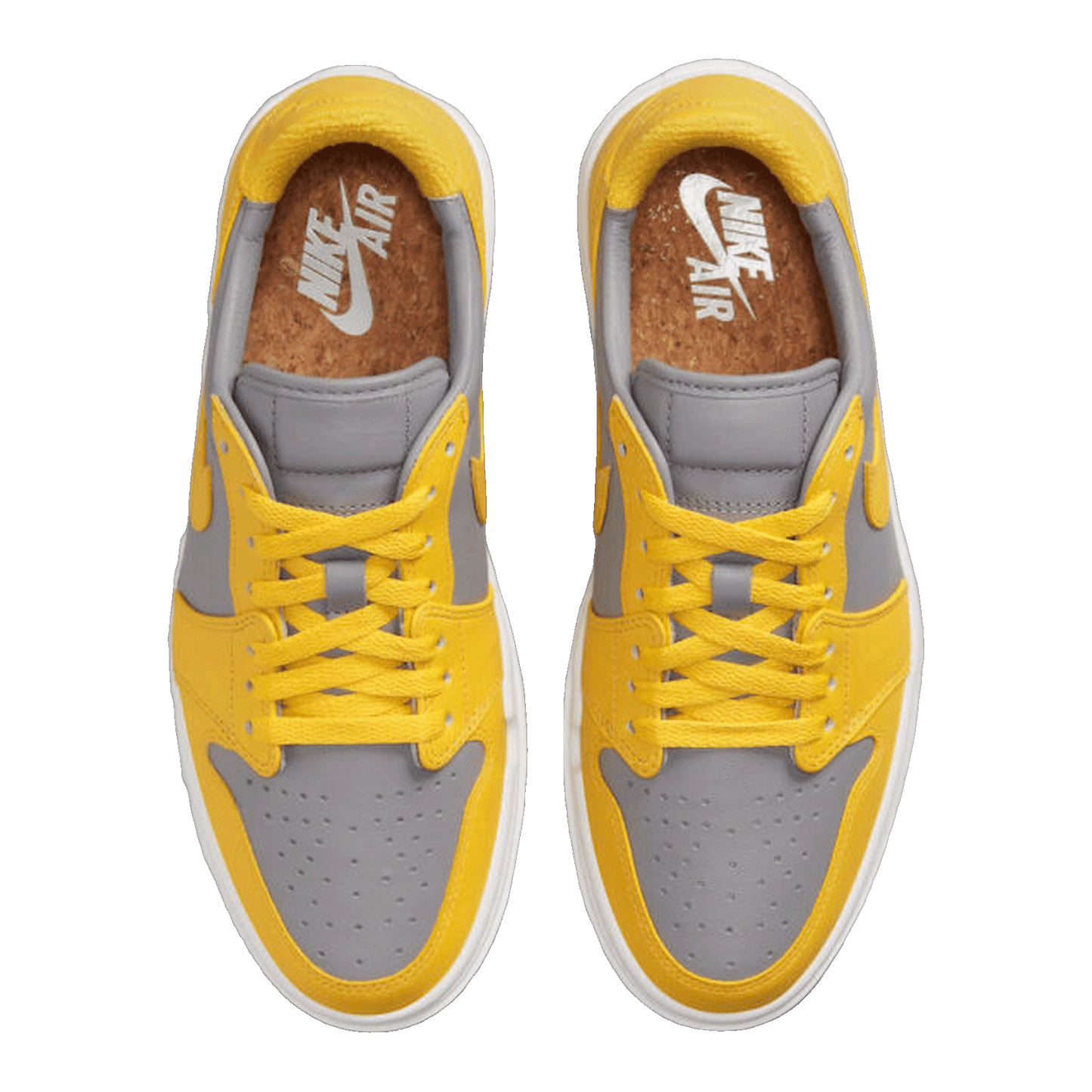 Nike Air Jordan 1 Elevate Low Varsity Maize Cement (W) Oben DH7004-017