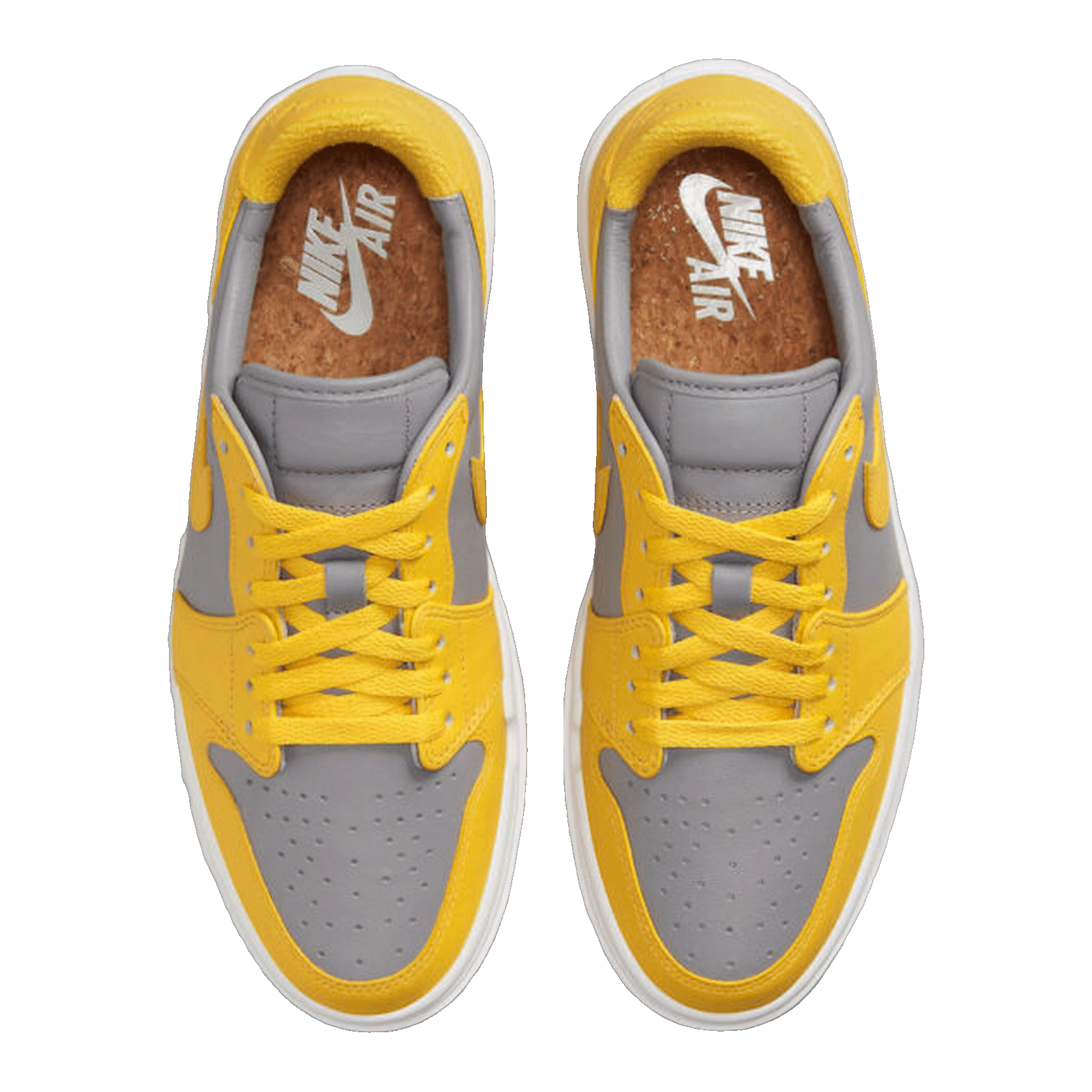 Nike Air Jordan 1 Elevate Low Varsity Maize Cement (W) Oben DH7004-017