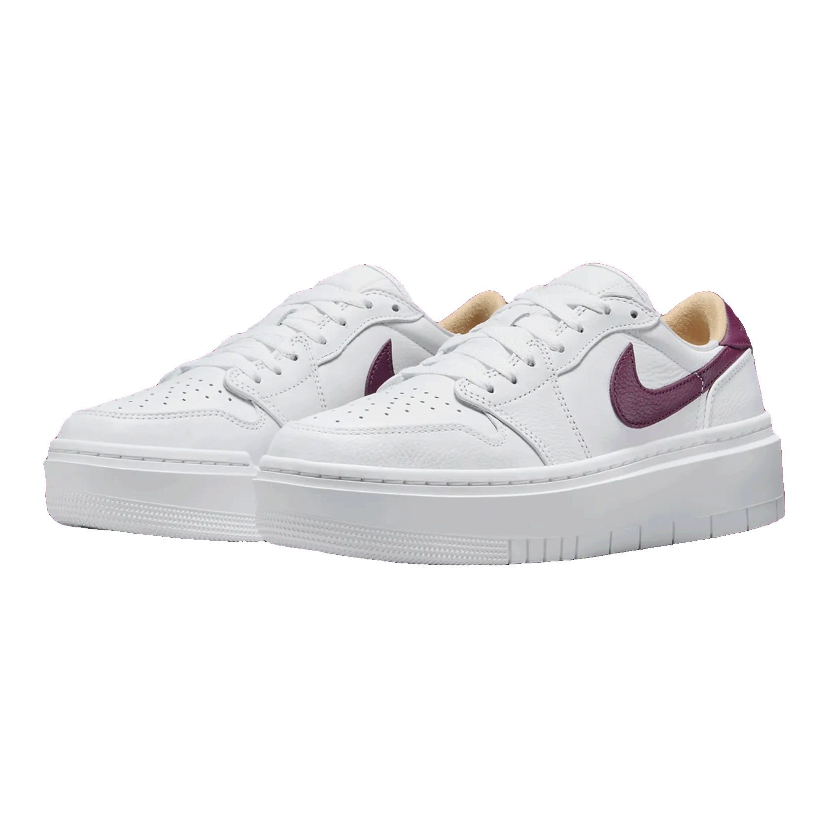 Nike Air Jordan 1 Elevate Low White Bordeaux (W) Side
