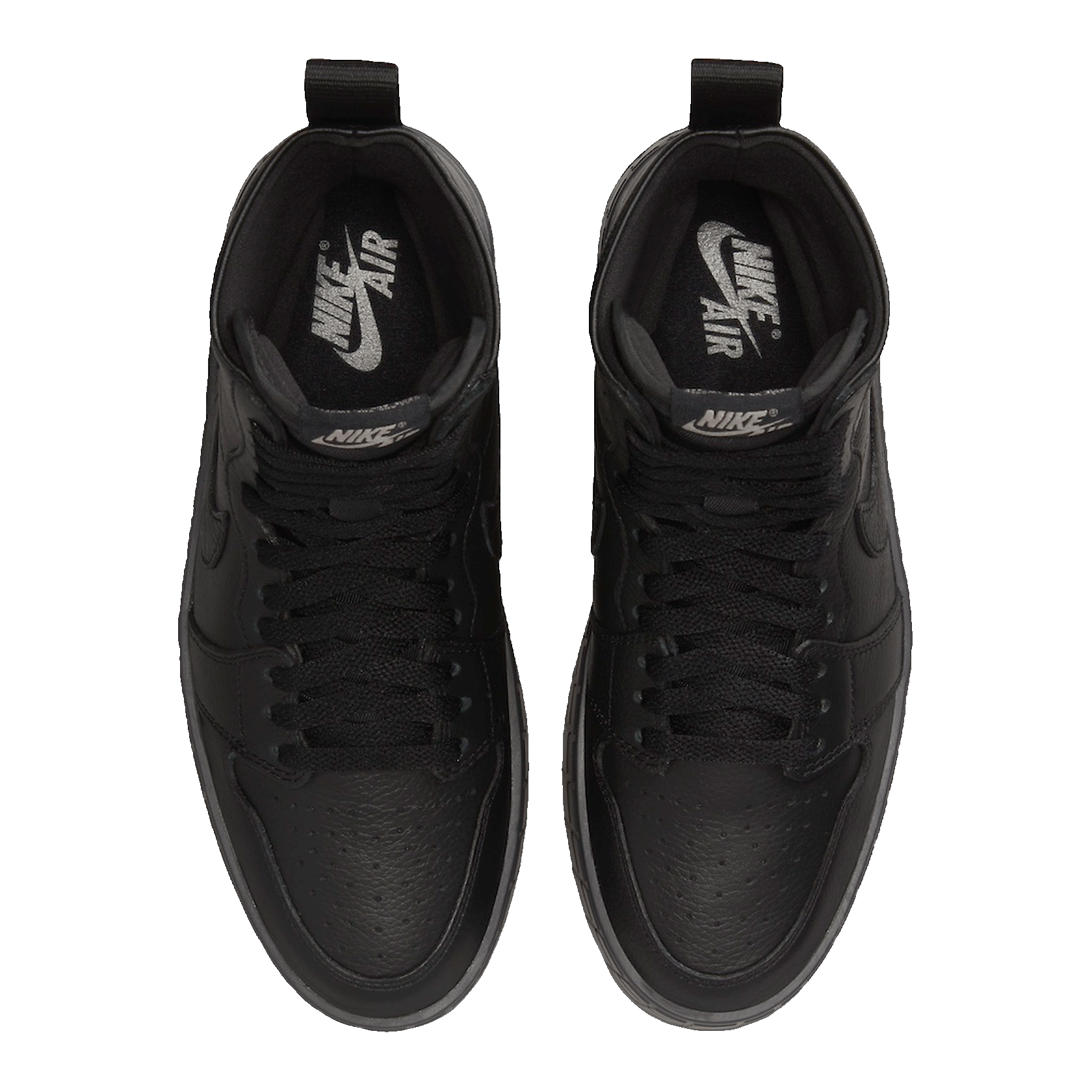 Nike Air Jordan 1 High Brooklyn Black (W) Oben