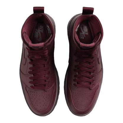 Nike Air Jordan 1 High Brooklyn Burgundy Crush (W) Oben