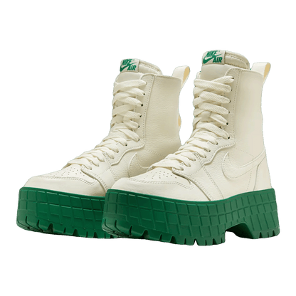 Nike Air Jordan 1 High Brooklyn Coconut Milk Pine Green (W) Side