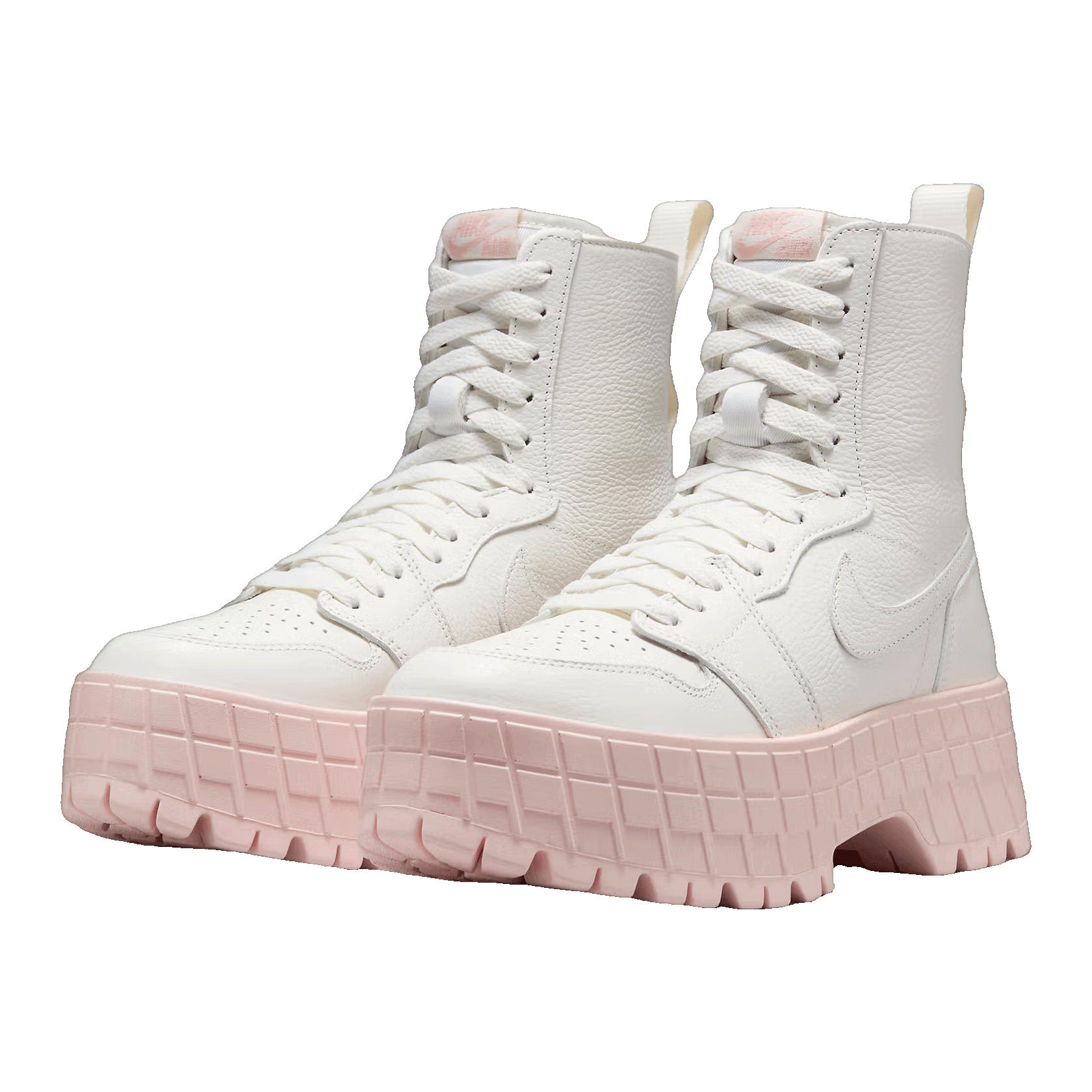 Nike Air Jordan 1 High Brooklyn Sail Legend Pink (W) Side
