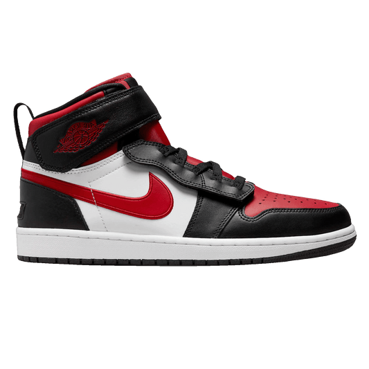 Nike Air Jordan 1 High FlyEase Black White Fire Red