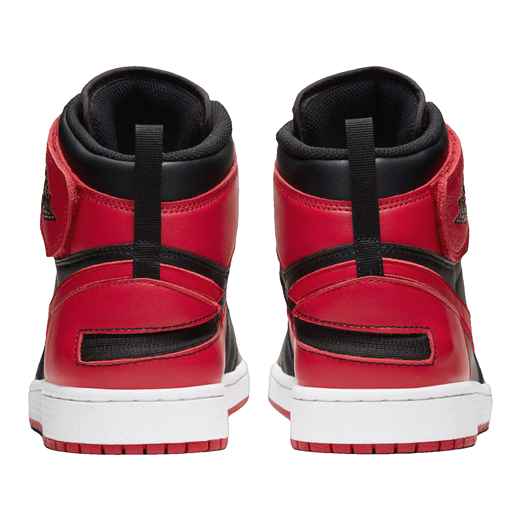 Nike Air Jordan 1 High FlyEase Bred White Toe Back