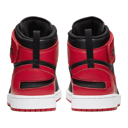 Nike Air Jordan 1 High FlyEase Bred White Toe (GS) Back