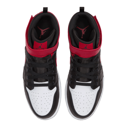 Nike Air Jordan 1 High FlyEase Bred White Toe Oben
