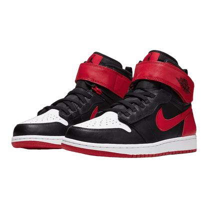 Nike Air Jordan 1 High FlyEase Bred White Toe Side