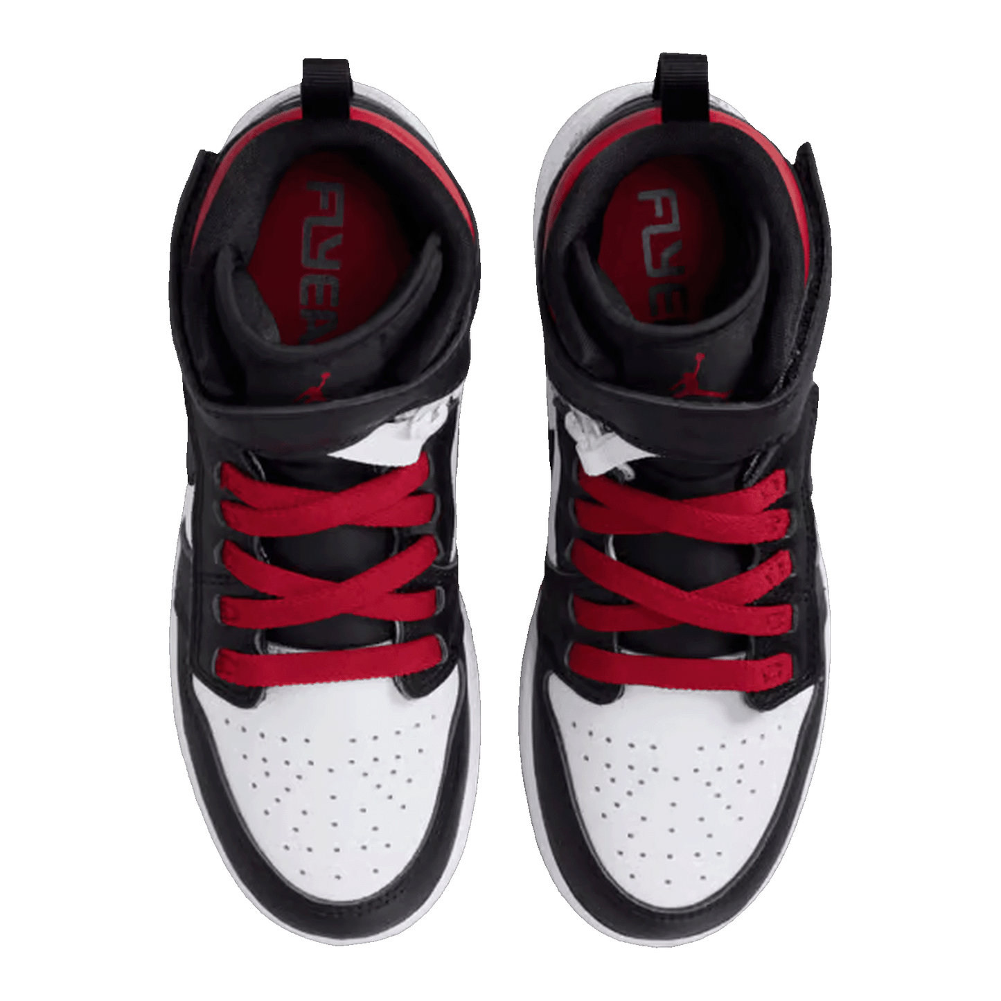 Nike Air Jordan 1 High FlyEase Gym Red Black Toe (GS)