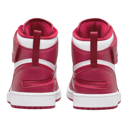 Nike Air Jordan 1 High FlyEase White Cardinal Red Back