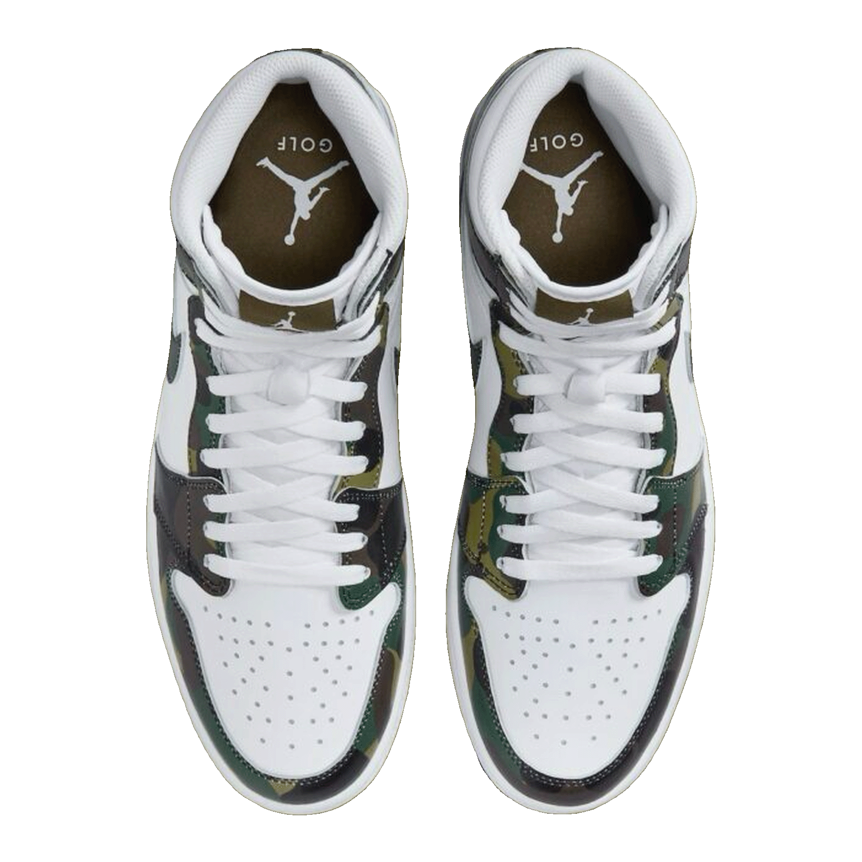Nike Air Jordan 1 High Golf Camo Oben