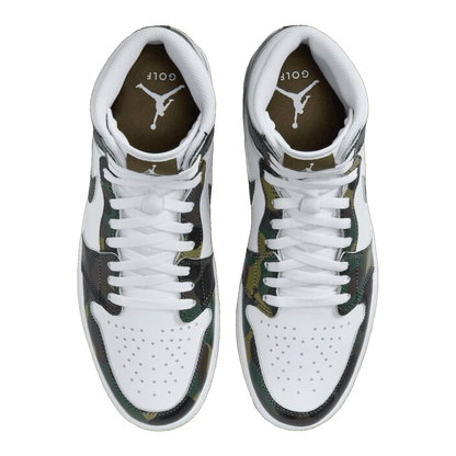 Nike Air Jordan 1 High Golf Camo Oben