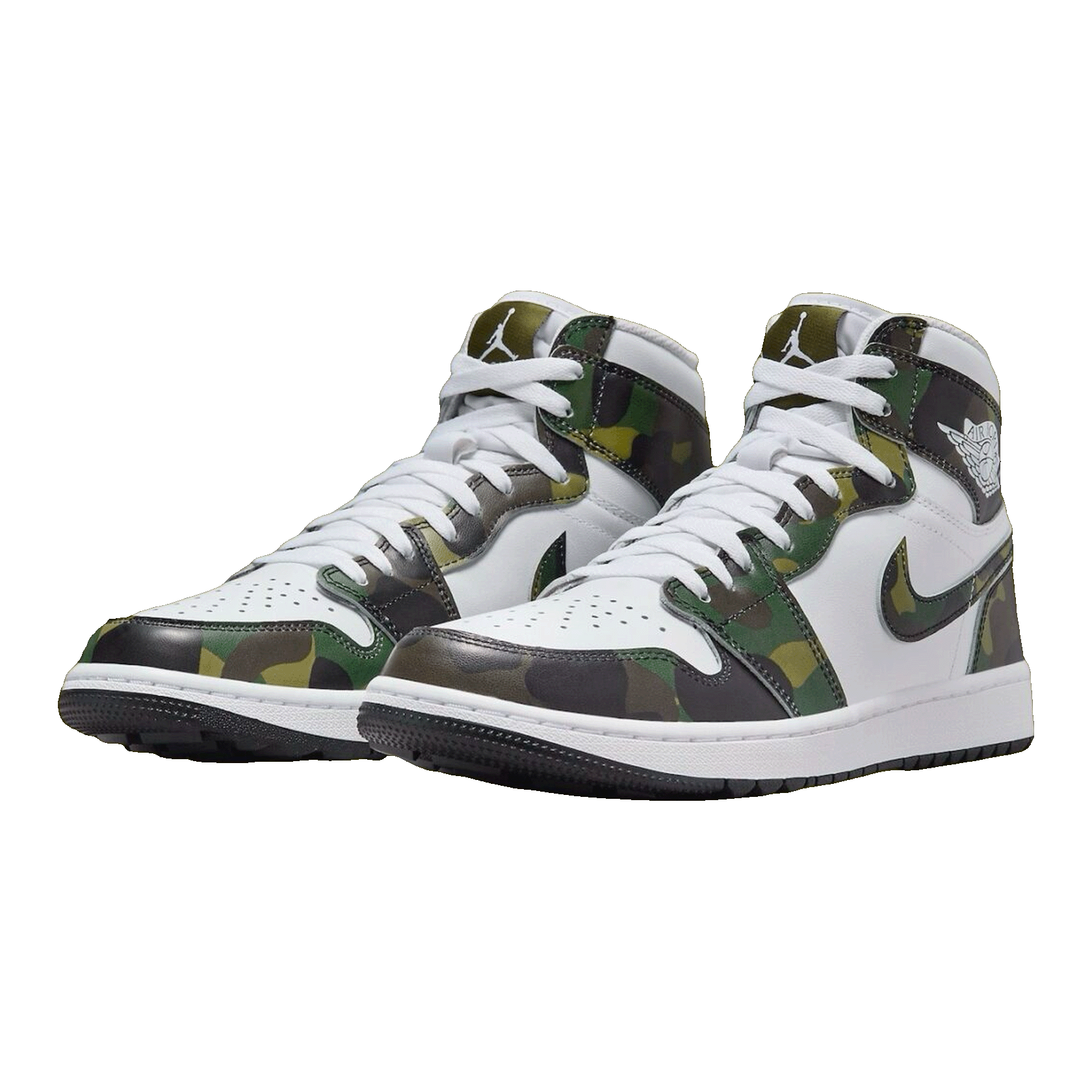 Nike Air Jordan 1 High Golf Camo Side