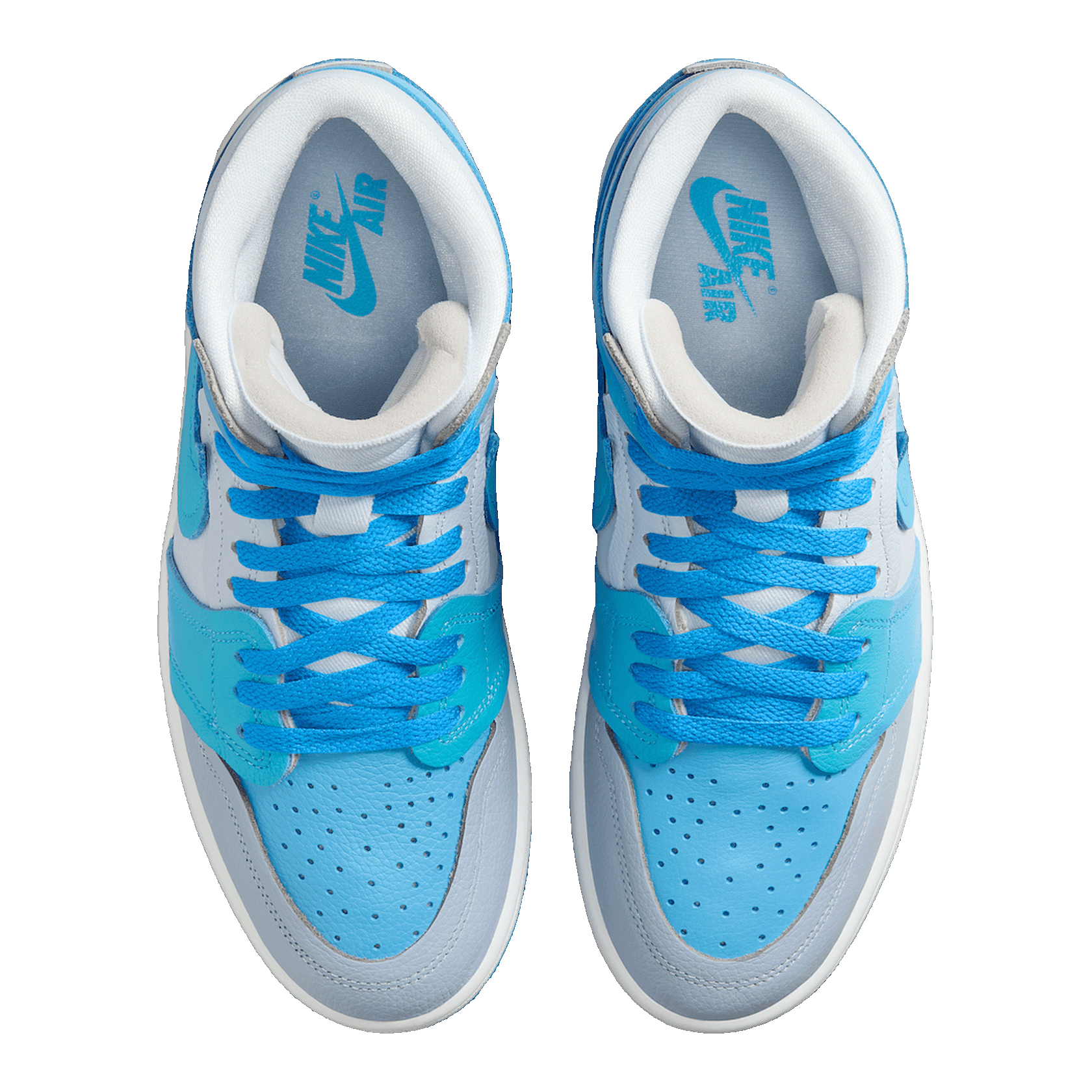 Nike Air Jordan 1 High Method of Make Blue Tint (W) Oben