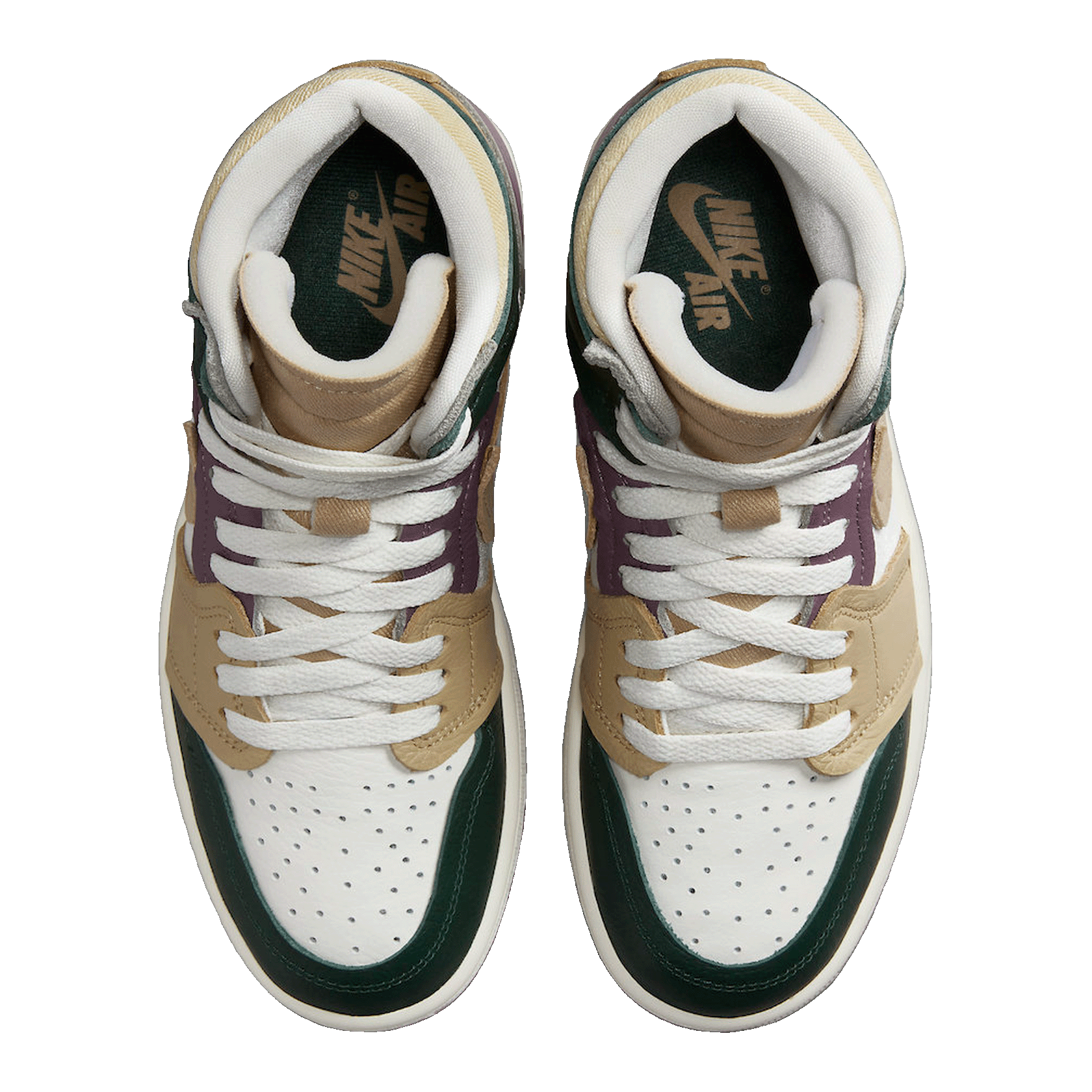 Nike Air Jordan 1 High Method of Make Galactic Jade (W) Oben