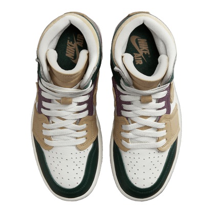 Nike Air Jordan 1 High Method of Make Galactic Jade (W) Oben