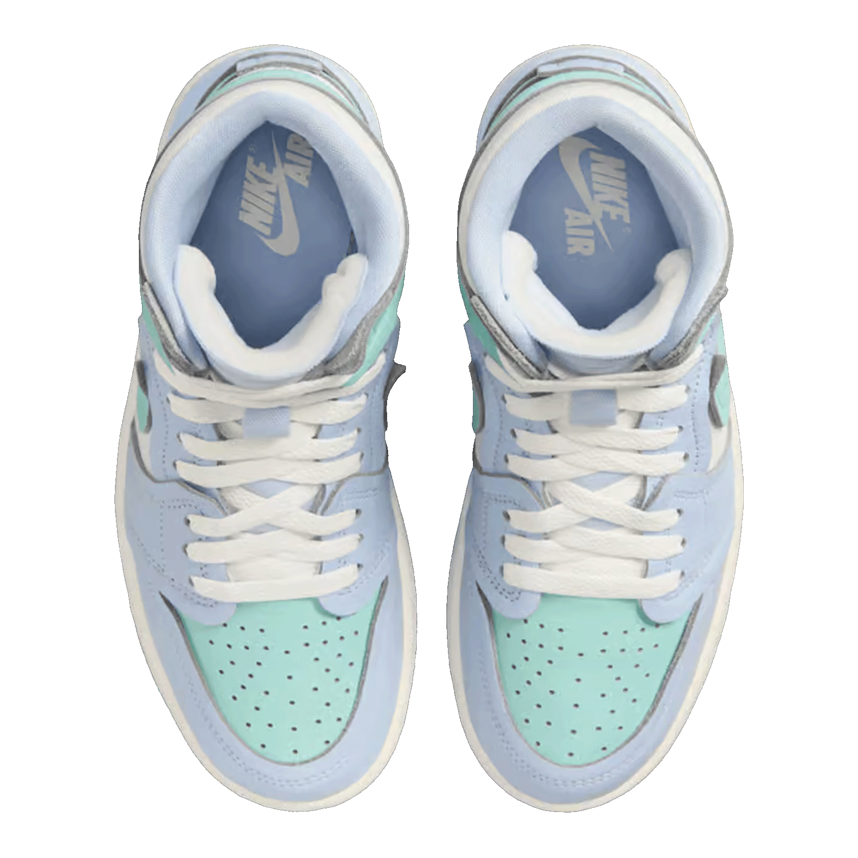 Nike Air Jordan 1 High Method of Make Hydrogen Blue (W) Oben