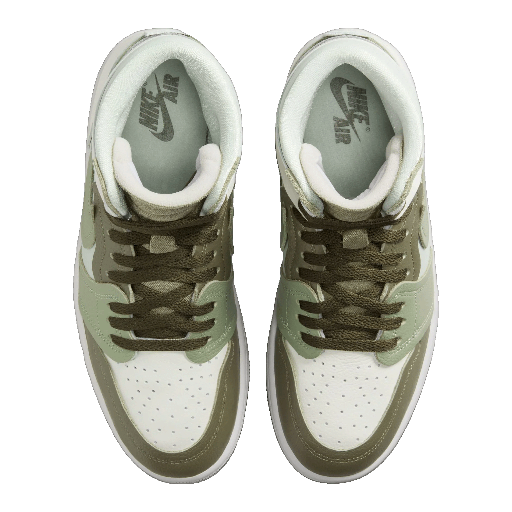 Nike Air Jordan 1 High Method of Make Medium Olive (W) Oben