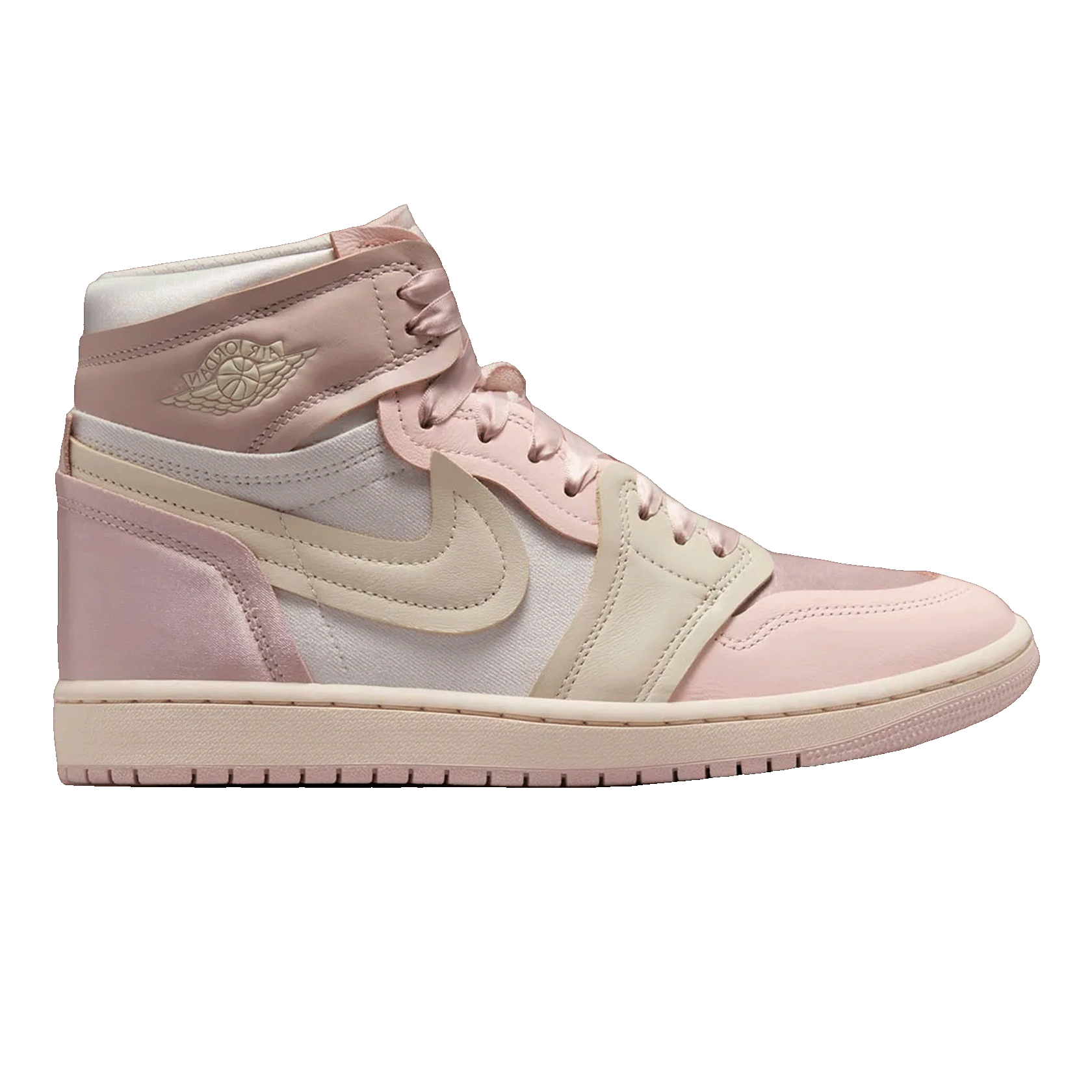 Nike Air Jordan 1 High Method Of Make Pink Oxford (W)