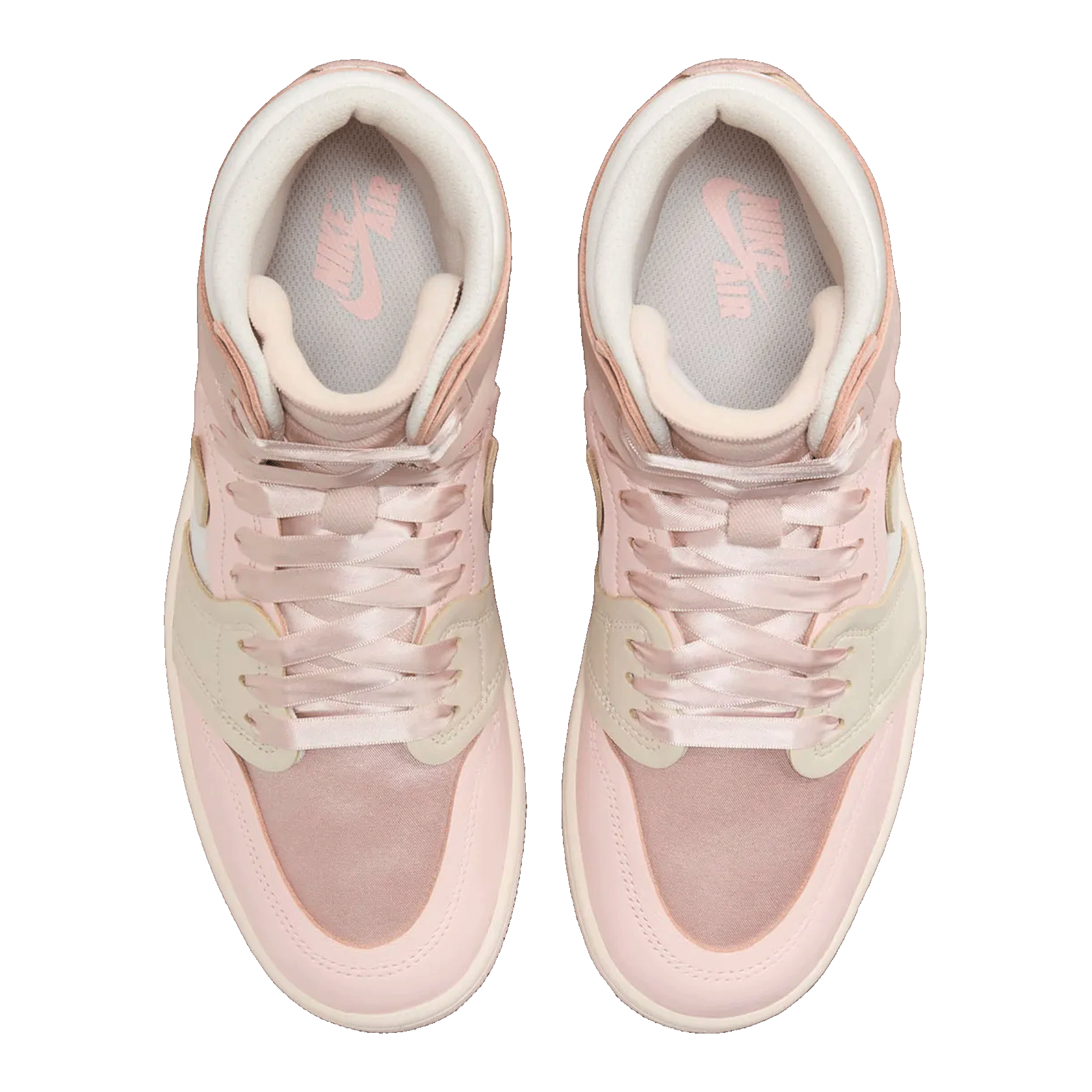 Nike Air Jordan 1 High Method Of Make Pink Oxford (W) Oben