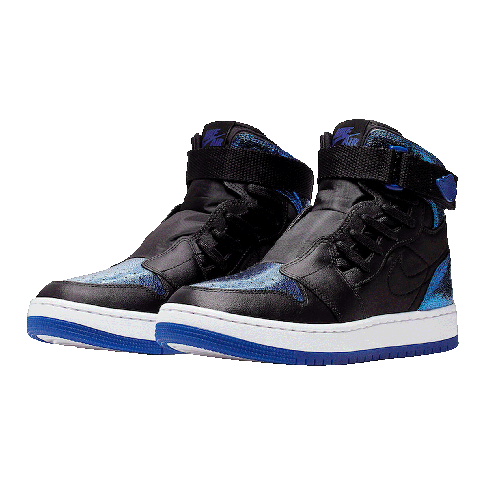 Nike Air Jordan 1 High Nova XX Black Game Royal (W) Side