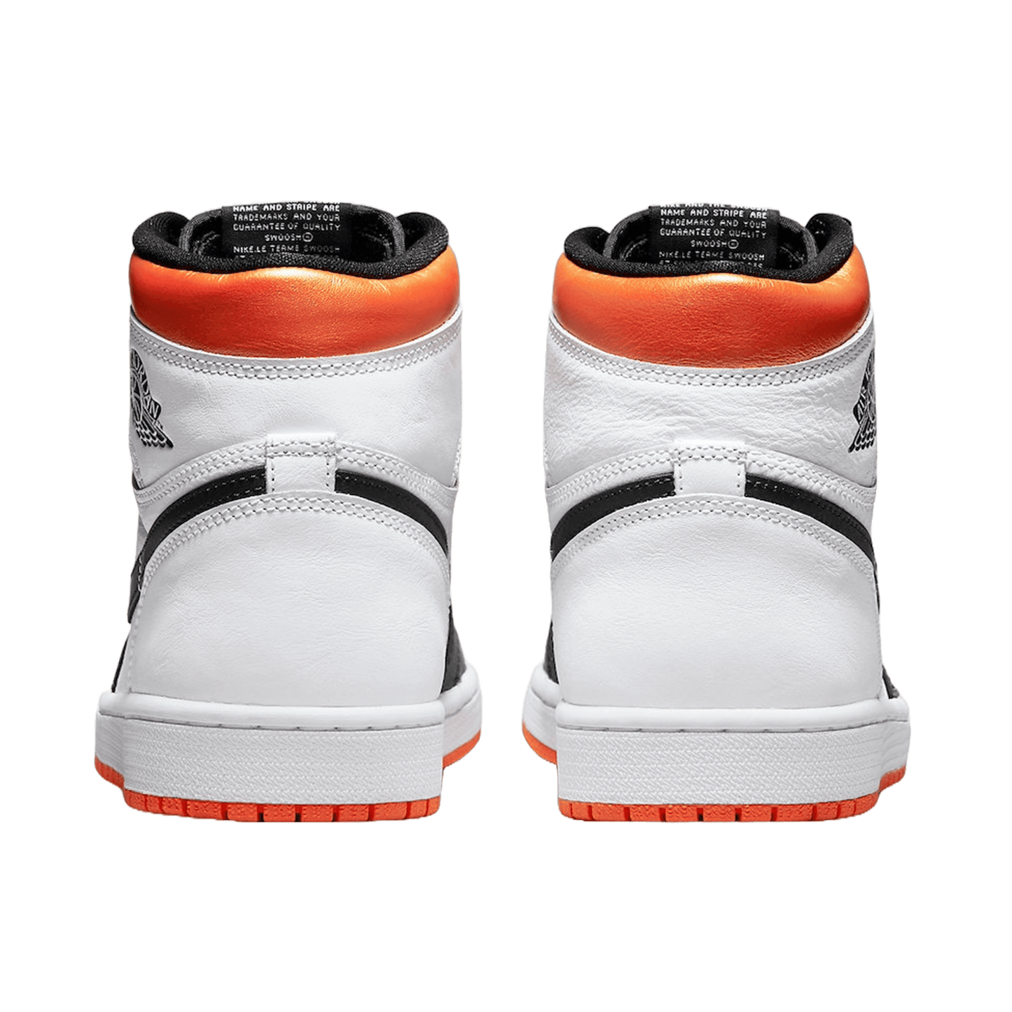 Nike Air Jordan 1 High OG Electro Orange (GS) Back
