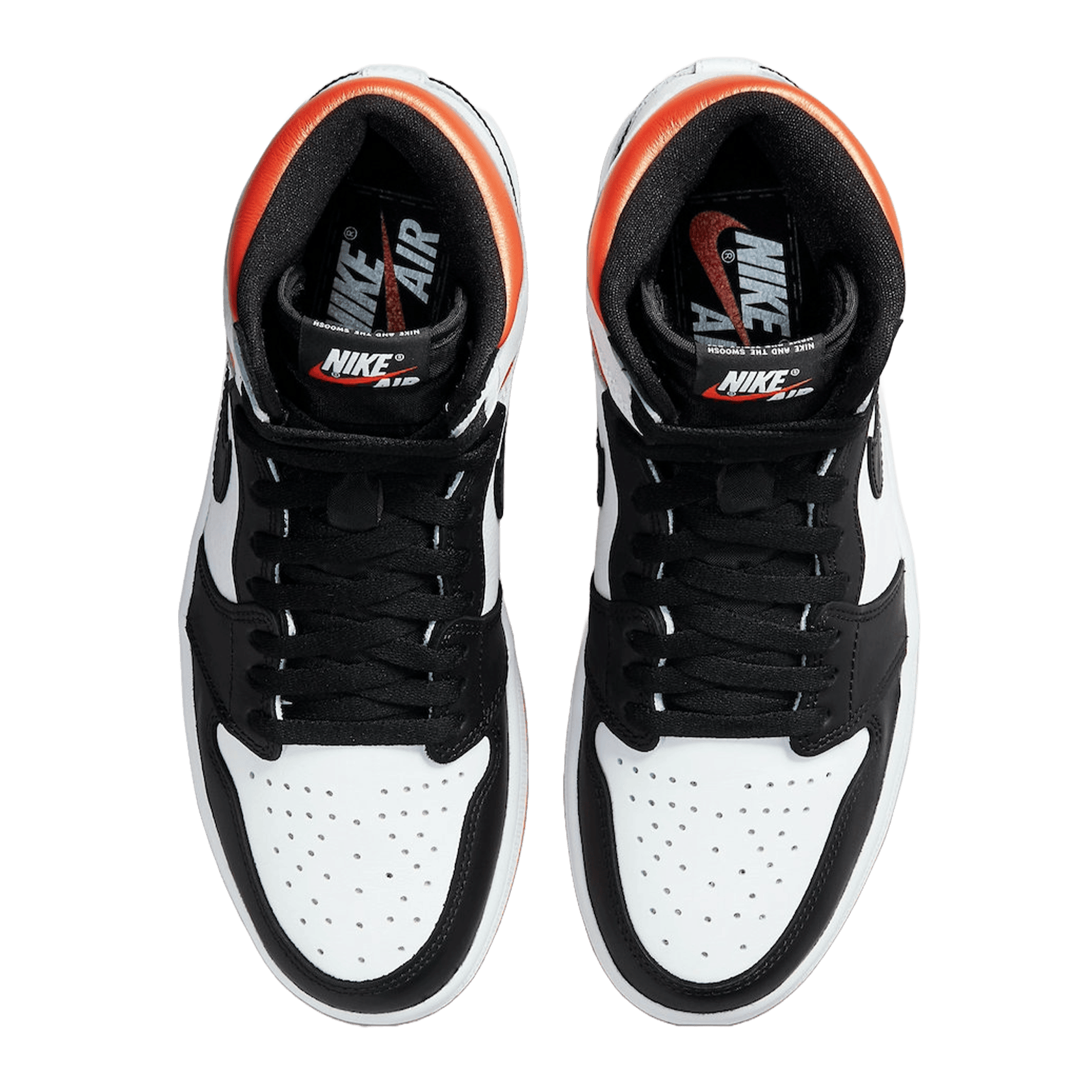 Nike Air Jordan 1 High OG Electro Orange (GS) Oben