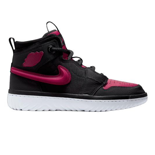 Nike Air Jordan 1 High React Black Noble Red