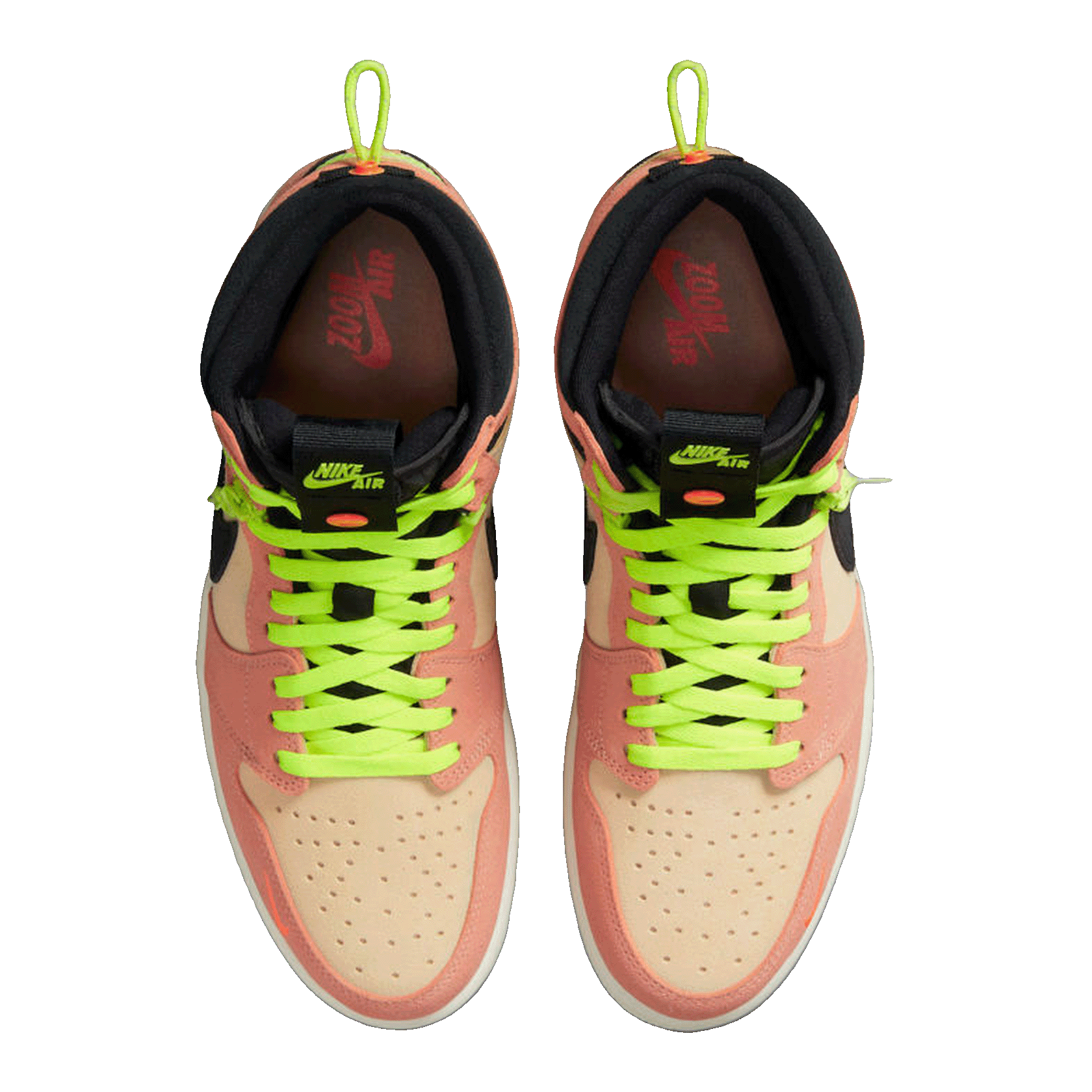 Nike Air Jordan 1 High Switch Peach Oben