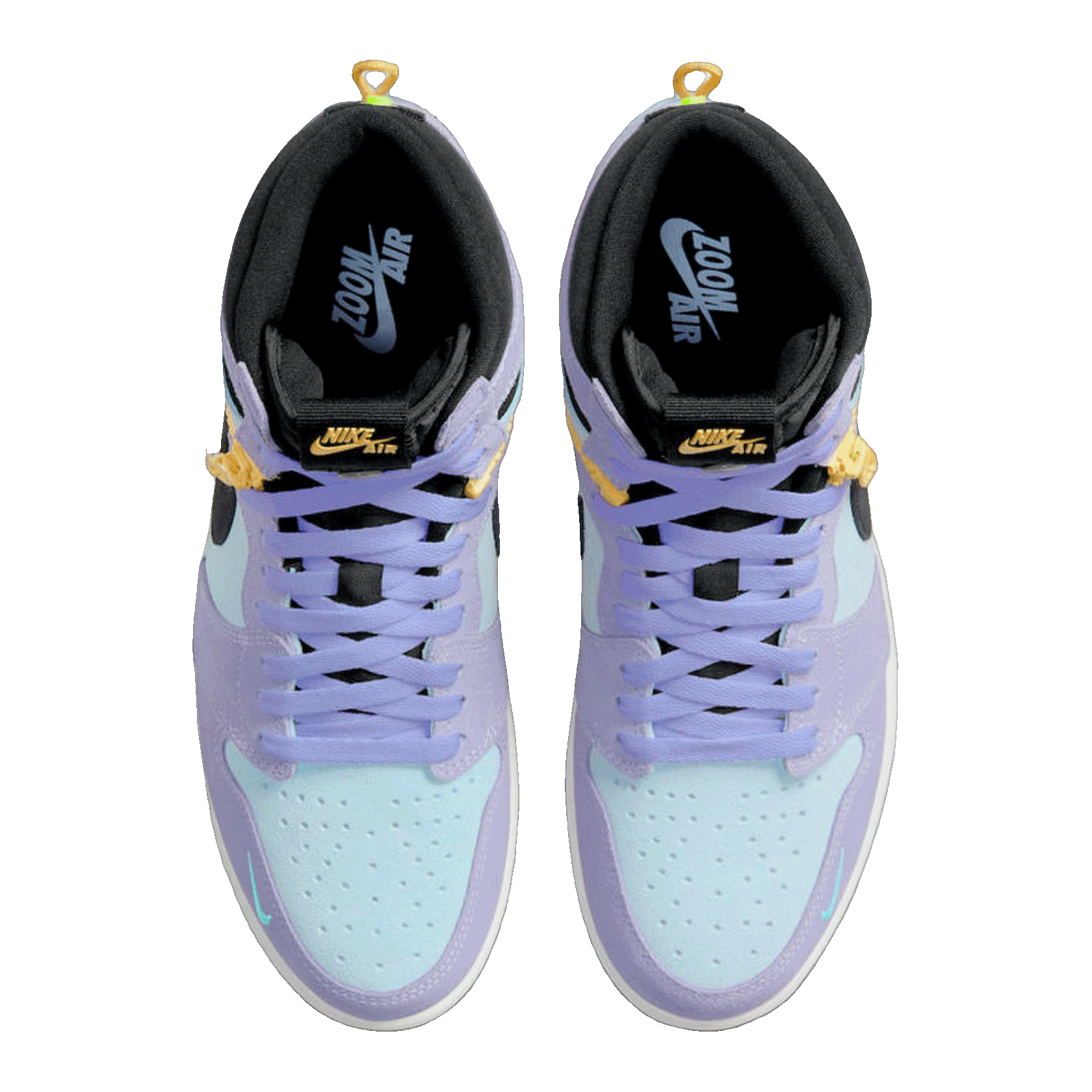 Nike Air Jordan 1 High Switch Purple Pulse Oben