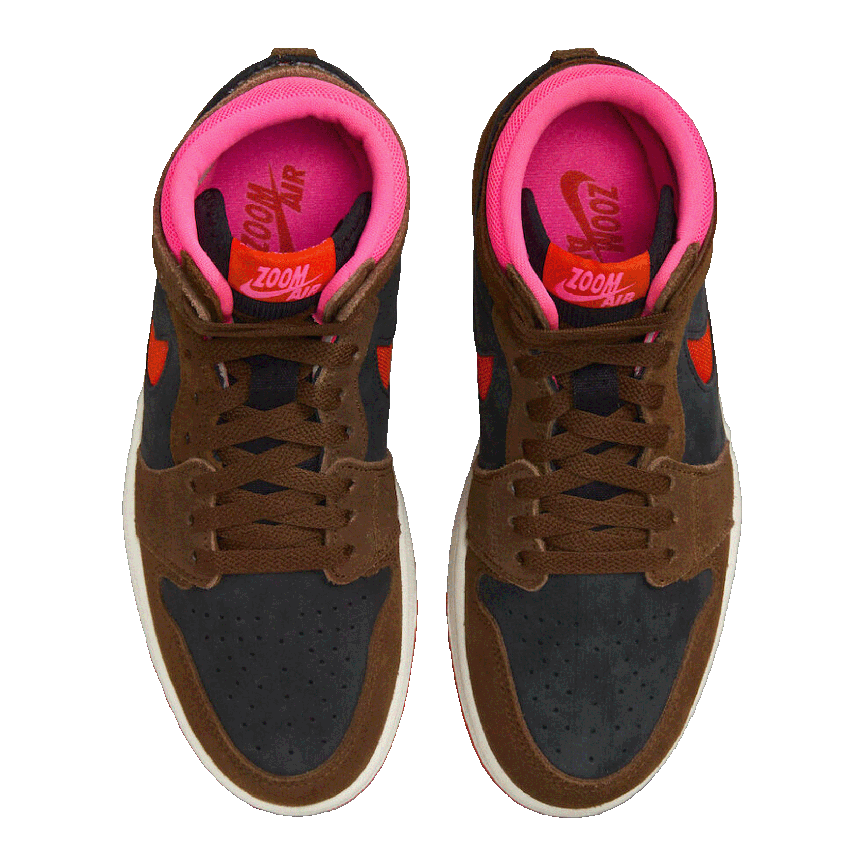 Nike Air Jordan 1 High Zoom Air CMFT 2 Cacao Wow Picante Red (W) Oben