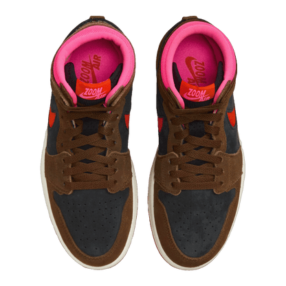 Nike Air Jordan 1 High Zoom Air CMFT 2 Cacao Wow Picante Red (W) Oben