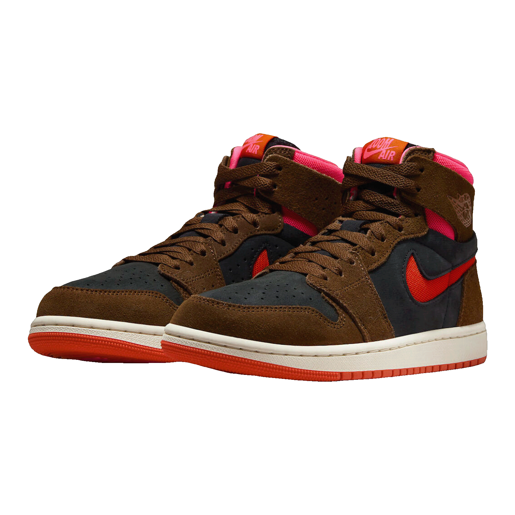 Nike Air Jordan 1 High Zoom Air CMFT 2 Cacao Wow Picante Red (W) Side