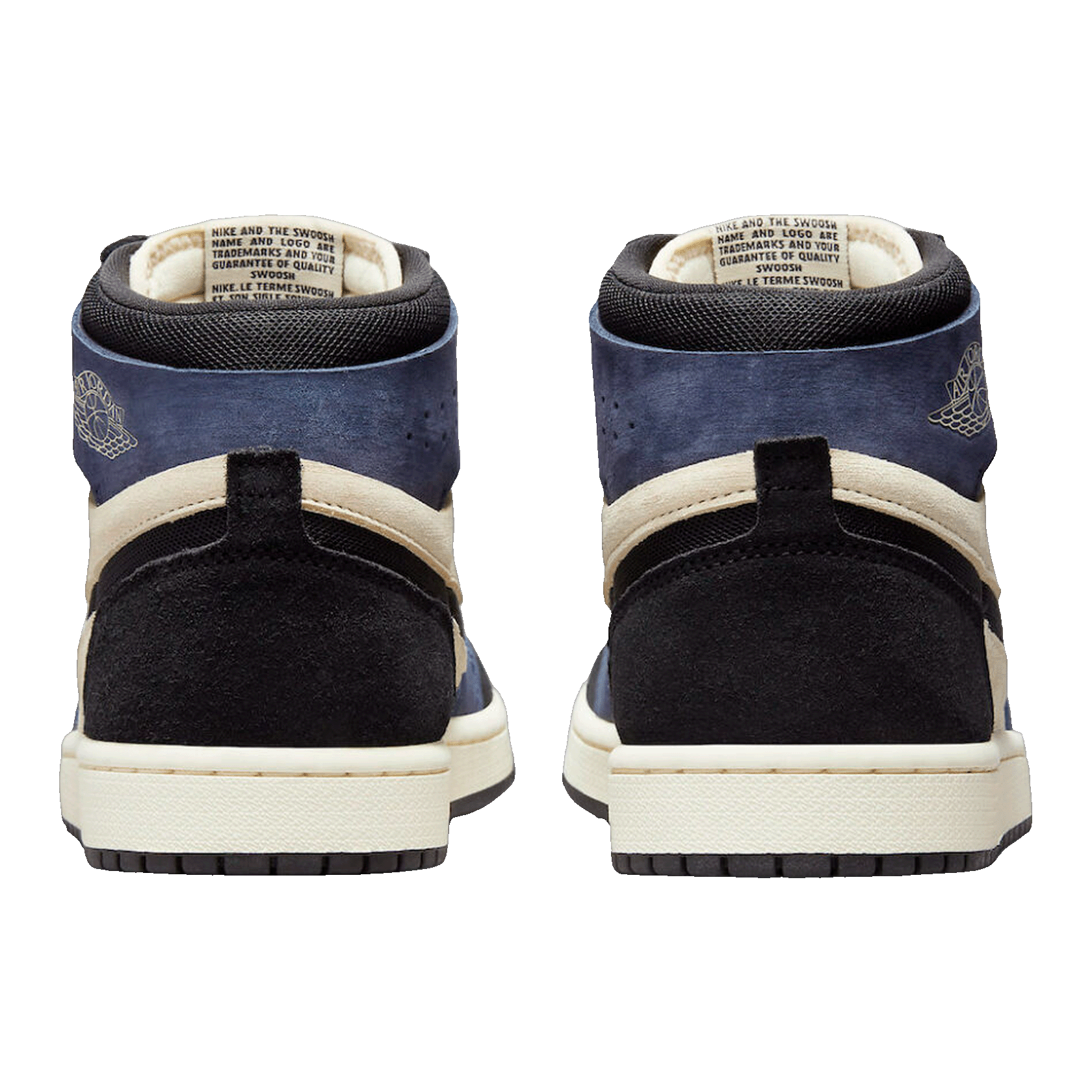 Nike Air Jordan 1 High Zoom Air CMFT 2 Muslin Blackened Blue Back