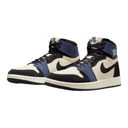 Nike Air Jordan 1 High Zoom Air CMFT 2 Muslin Blackened Blue Side