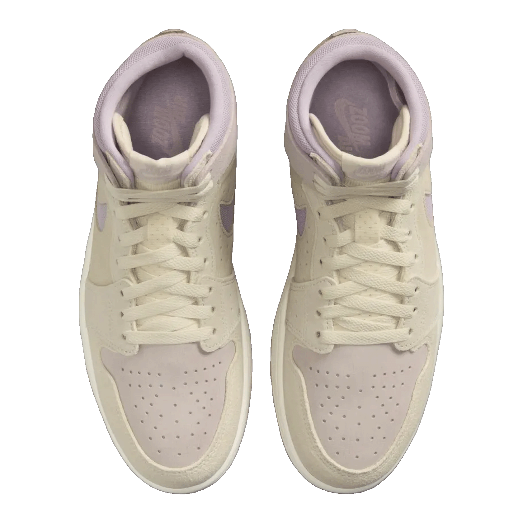 Nike Air Jordan 1 High Zoom Air CMFT 2 Muslin Plum Chalk (W) Oben