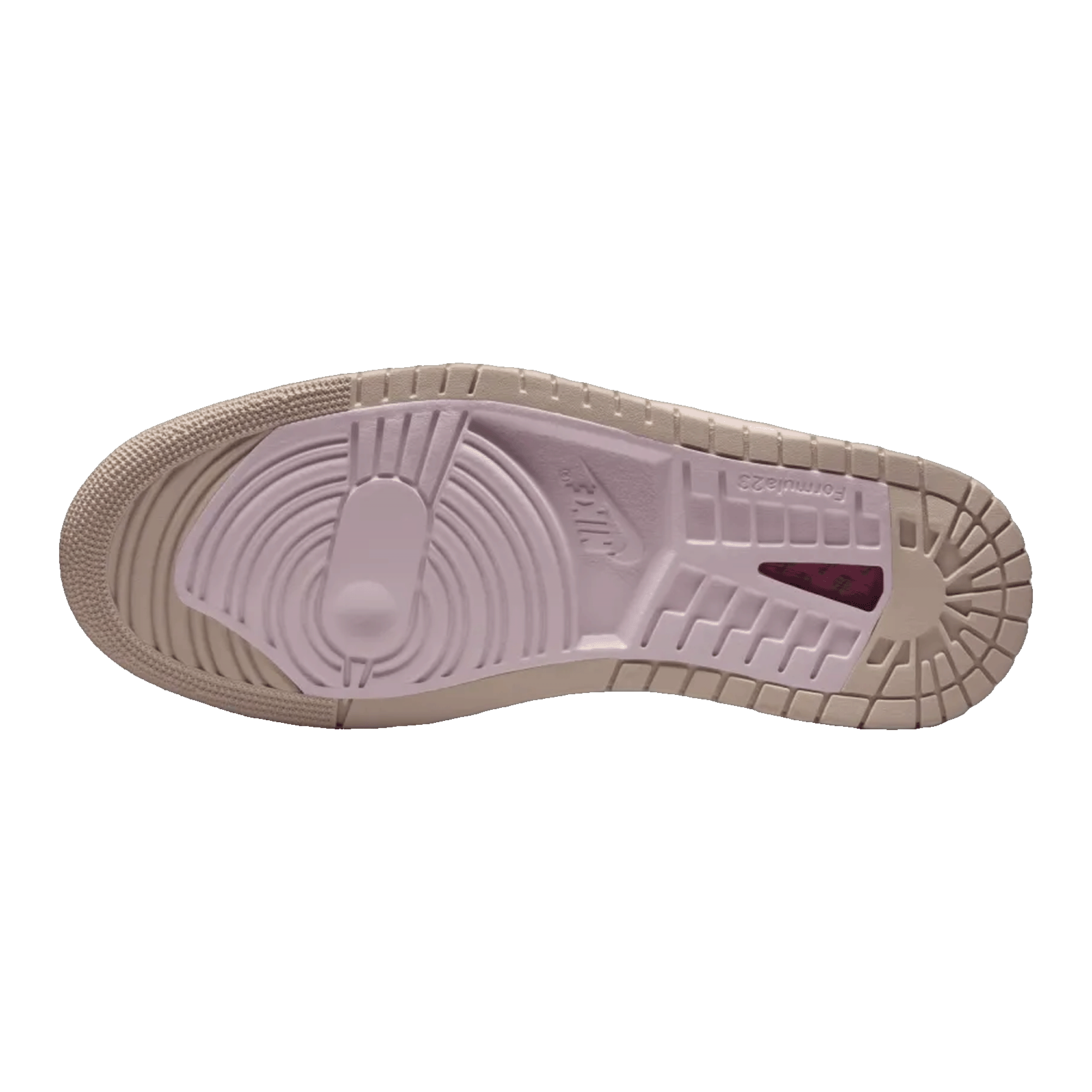 Nike Air Jordan 1 High Zoom Air CMFT 2 Muslin Plum Chalk (W) Sohle
