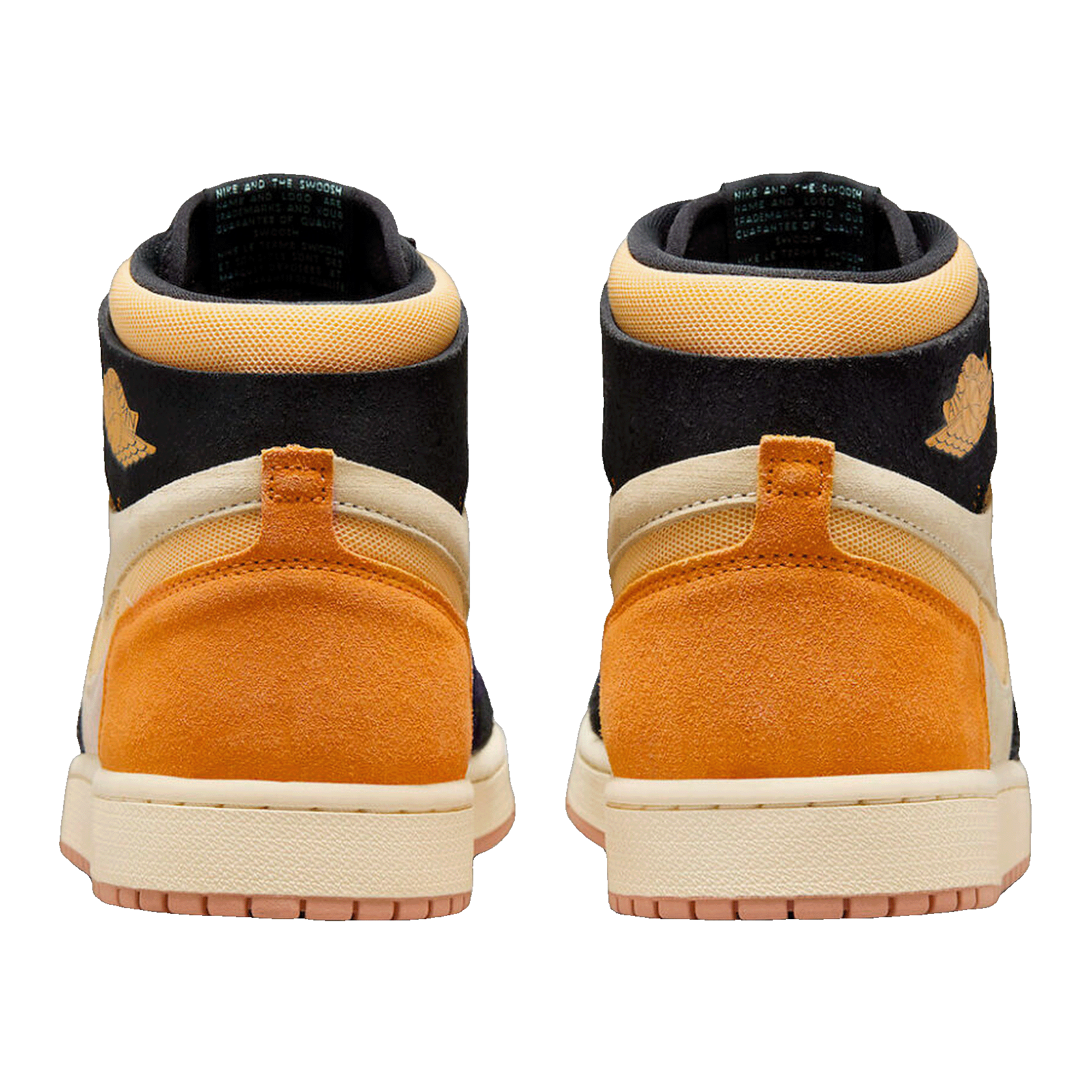 Nike Air Jordan 1 High Zoom Air CMFT 2 Muslin Vivid Orange Back