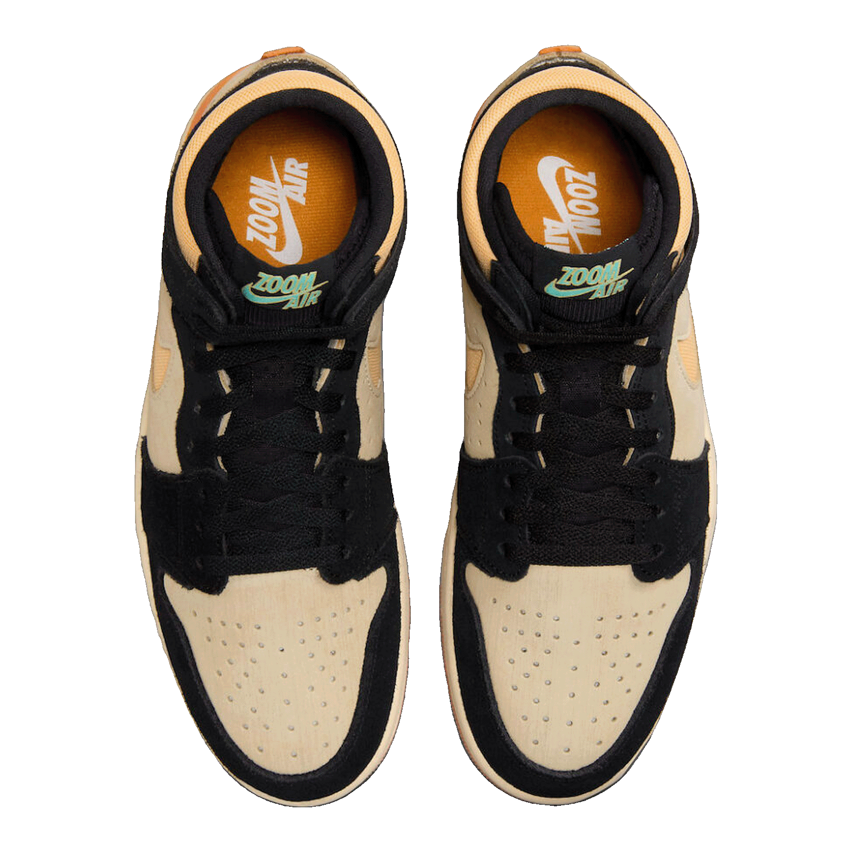 Nike Air Jordan 1 High Zoom Air CMFT 2 Muslin Vivid Orange Oben